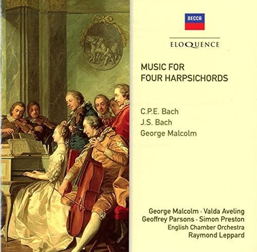Malcolm,george - Music For Four Harpsichords - Music CD