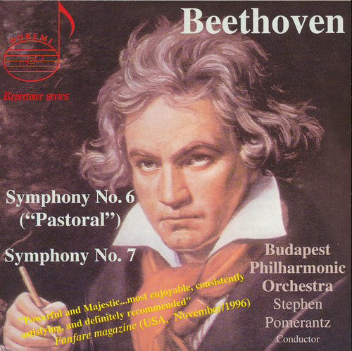 Beethoven / Budapest Philharmonic Orchestra - Symphonies 6 & 7 - Music CD