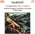 Martinu / Fagen / Nat'l Sym Orch Of Ukraine - Symphonies 2 & 4 - Music CD