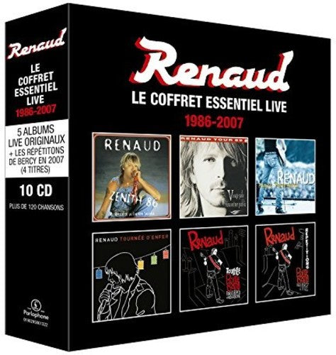Renaud - Le Coffret Essential Live 1986-2007 - Music CD