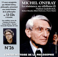 Onfray,michel - V26: Contre Histoire Philosophie - Music CD