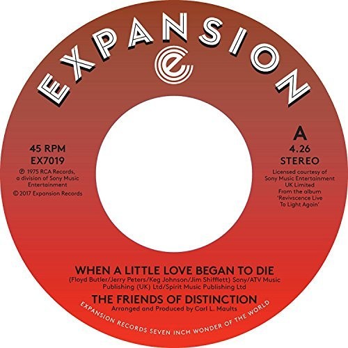 Friends Of Distinction - When A Little Love Began To Die / Ain't No Woman - Vinyl Record
