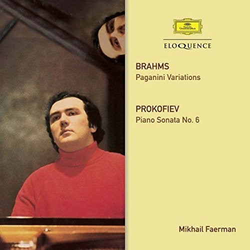 Brahms / Prokofiev / Faerman,mikhail - Brahms: Paganini Variations / Prokofiev: Sonata 6 - Music CD
