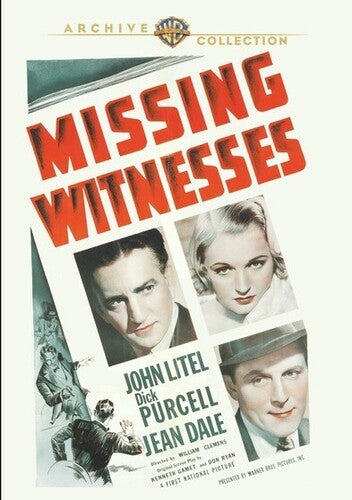Missing Witnesses (1937) - Missing Witnesses (1937) - DVD