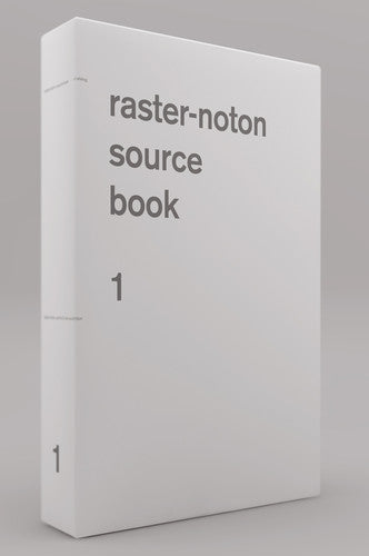 Raster-noton Source Book 1 / Various - Raster-noton Source Book 1 / Various - Music CD