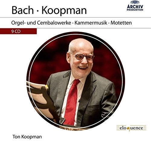 Bach / Koopman,ton - Orgel-und Cembalowerke / Kammermusik / Motetten - Music CD