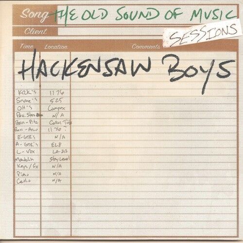 Hackensaw Boys - Old Sound Of Music Sessions - Music CD