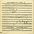 Glass / Bernstein / Capucon,renaud - Violin Concerto No.1 / Serenade - Music CD