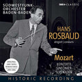 Mozart / Anda / Gulda - Hand Rosbaud Conducts Mozart - Music CD