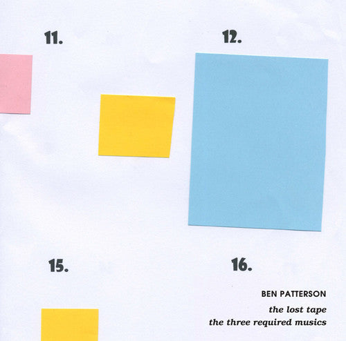 Patterson,ben - Lost Tape & Three Required Musics - Vinyl Record
