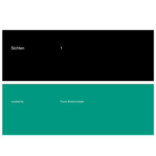 Sichten 1 / Various - Sichten 1 / Various - Vinyl Record