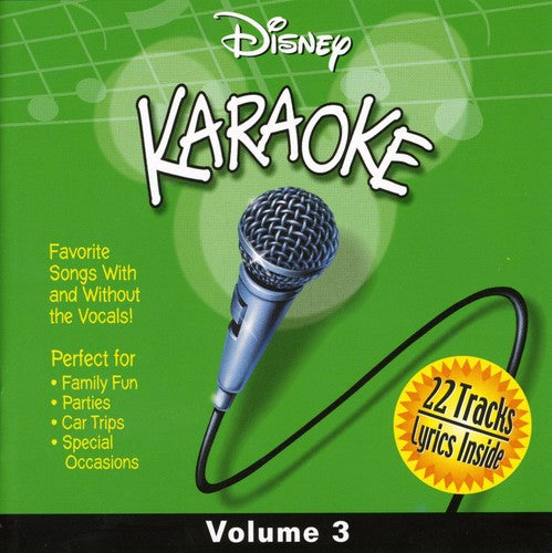Disney Karaoke 3 / Various - Disney Karaoke 3 / Various - Music CD
