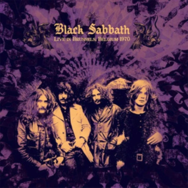 Black Sabbath - Live In Brussels, Belgium 1970 (Purple Marbled LP Vinyl)