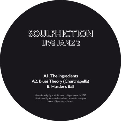 Soulphiction - Live Jamz 2 - Vinyl Record