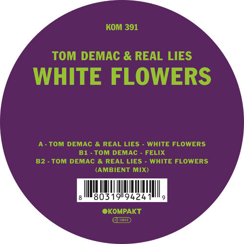 Demac,tom & Real Lies - White Flowers - Vinyl Record