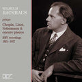 Albeniz / Backhaus - Hmv Recordings 1925-1937 - Music CD
