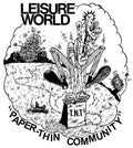 Leisure World - Paper-thin Community - Vinyl Record