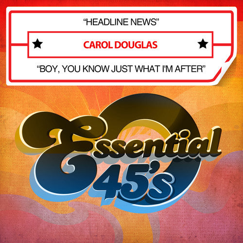 Douglas,carol - Headline News / Boy You Know Just What I'm After - Music CD