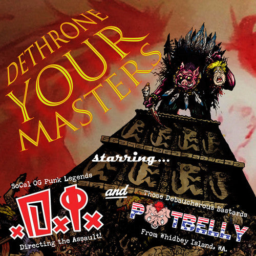 D.i. / Potbelly - Dethrone Your Masters Split Ep - Vinyl Record