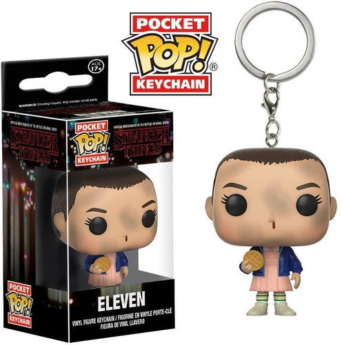 Funko Pop! Keychain: - Stranger Things - Eleven W/eggo - Collectibles