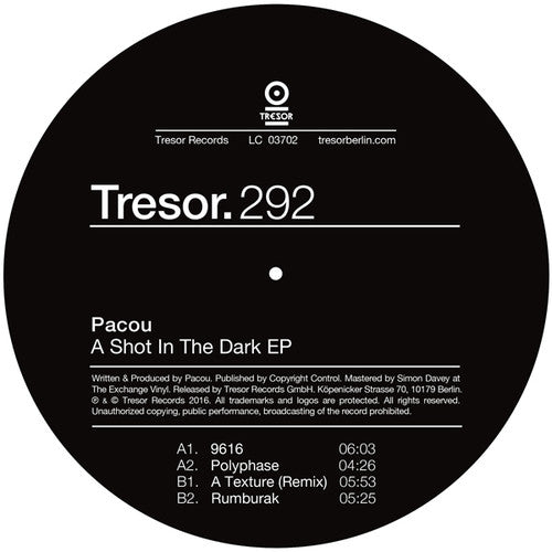 Pacou - Shot In The Dark - Vinyl Record