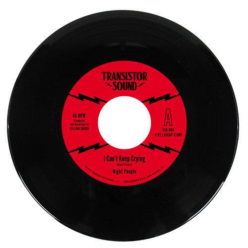 Night People - I Can't Keep Crying / Instrumental - Vinyl Record