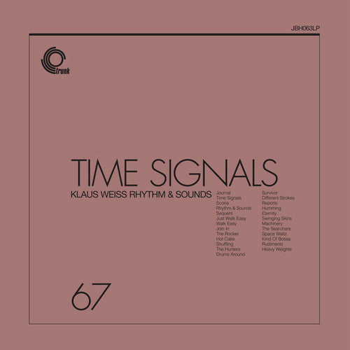 Weiss,klaus - Time Signals - Vinyl Record