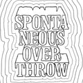 Spontaneous Overthrow - All About Money - Vinyl Record
