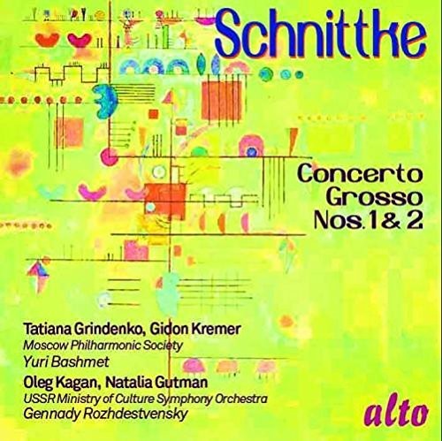 Schnittke / Moscow Philharmonic Society Soloists - Concerto Grosso Nos. 1 & 2 - Music CD