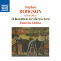 Dodgson / Likhina - Stephen Dodgson: 24 Inventions For Harpsichord - Music CD