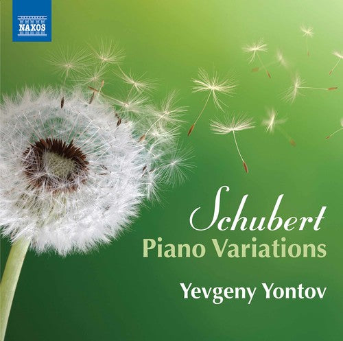 Schubert / Yontov - Franz Schubert: Piano Variations - Music CD
