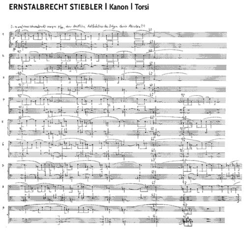 Stiebler,ernstalbrecht - Kanon / Torsi - Vinyl Record