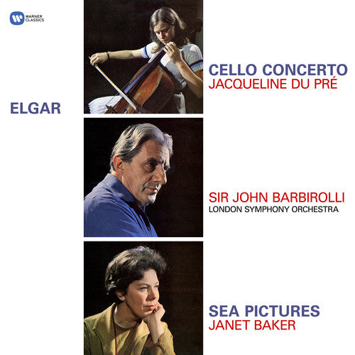 Elgar / Pre / Baker / Barbirolli - Cello Concerto Sea Pictures - Vinyl Record
