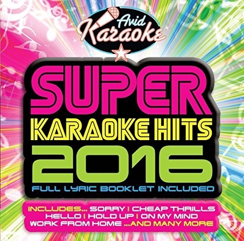Super Karaoke Hits 2016 / Various - Super Karaoke Hits 2016 / Various - Music CD