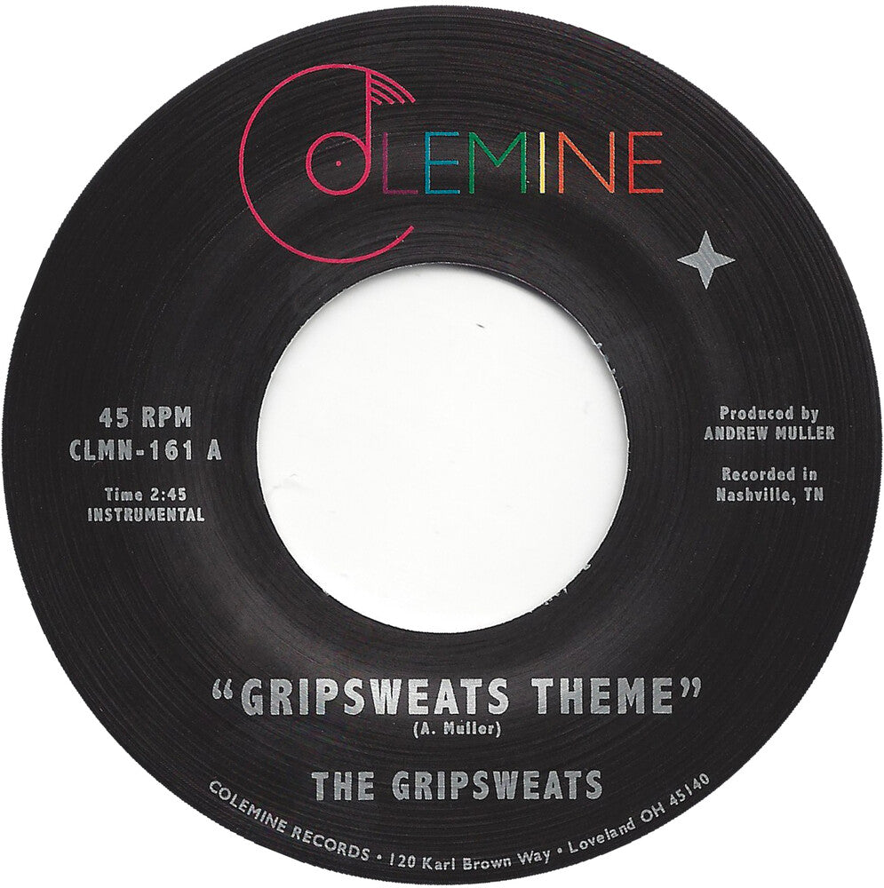 Gripsweats Theme / Intermission (Can) [7" Vinyl] Vinyl Record