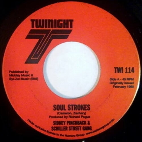 Pinchback,sidney - Soul Strokes/remind Me - Vinyl Record