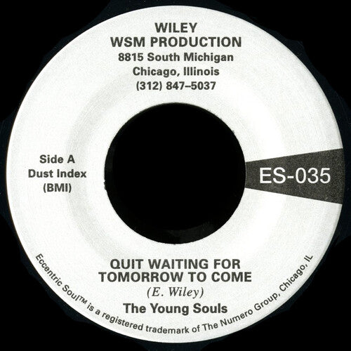 Young Souls - Quit Waiting For Tomorrow To Come / Puppet On A - Vinyl Record