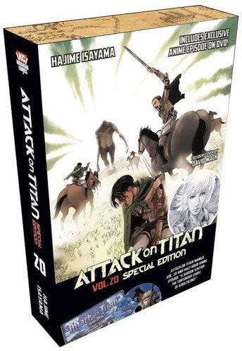 Isayama,hajime - Attack On Titan 20 Special Edition W Dvd - Books