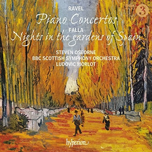 Ravel / Falla / Osborne,steven - Piano Concertos / Nights In The Gardens Of Spain - Music CD