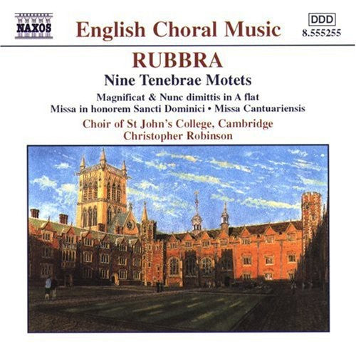 Rubbra / Houssart / Robinson - 9 Tenebrae Motets - Music CD
