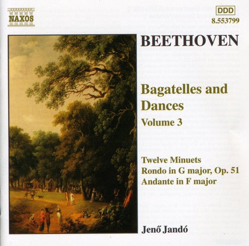 Beethoven / Jando - Bagatelles & Dances 3 - Music CD