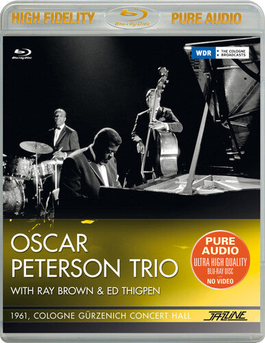 Peterson,oscar - 1961 Cologne Gurzenich Concert Hall - Blu-ray Audio