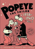 Popeye The Sailor: 1938-1940 - Vol 2 - Popeye The Sailor: 1938-1940 - Vol 2 - DVD