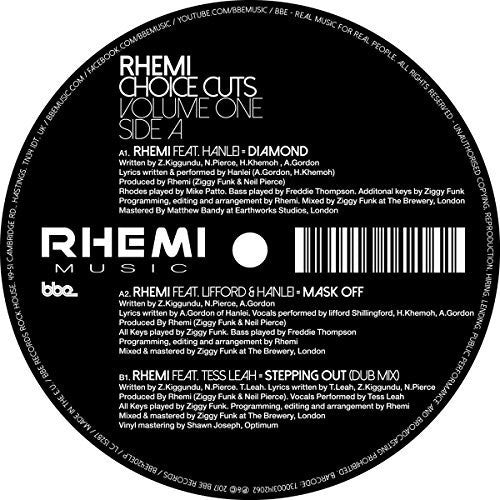 Rhemi - Choice Cuts Vol 1 - Vinyl Record