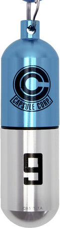 Dragon Ball Z - Blue Capsule Corp. 3d Keychain - Dragon Ball Z - Blue Capsule Corp. 3d Keychain - Special Products