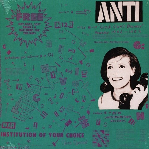 Anti - God Can't Bounce - Vinyl Record