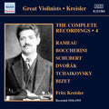 Kreisler,fritz - V 4: Complete Solo Recordings - Music CD