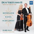 Ravel / Honegger / Schulhoff / Elaris Duo - Duo Virtuoso Ii: Works For Violin & Cello - Music CD