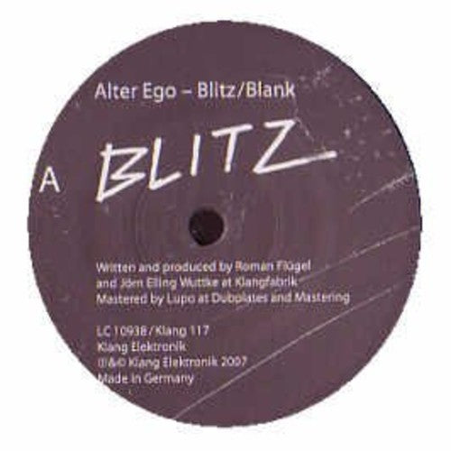 Alter Ego - Blitz / Blank - Vinyl Record