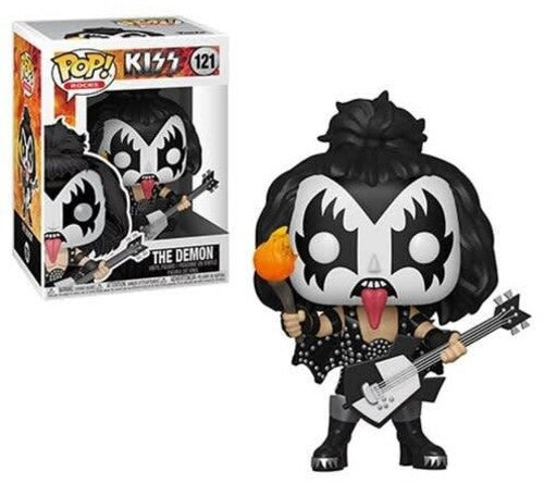 Funko Pop! Rocks: - Kiss - The Demon - Collectibles